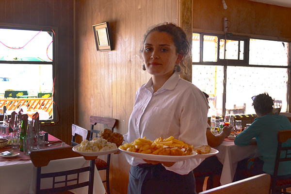 Restaurante Nueva Costanera en Dichato Chile